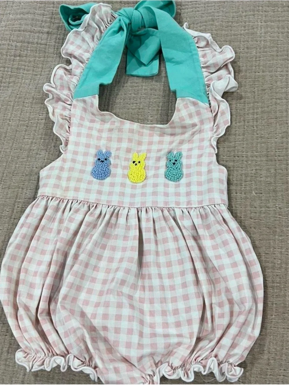 12 mo Easter bundle girl